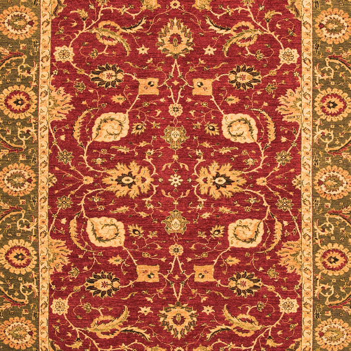 Oriental Orange Modern Rug, abs2655org