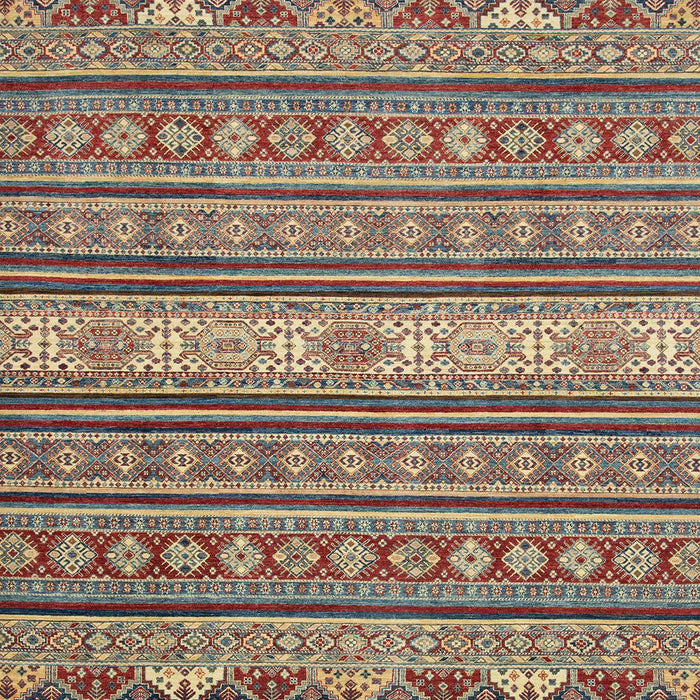 Machine Washable Abstract Chestnut Brown Rug, wshabs2656