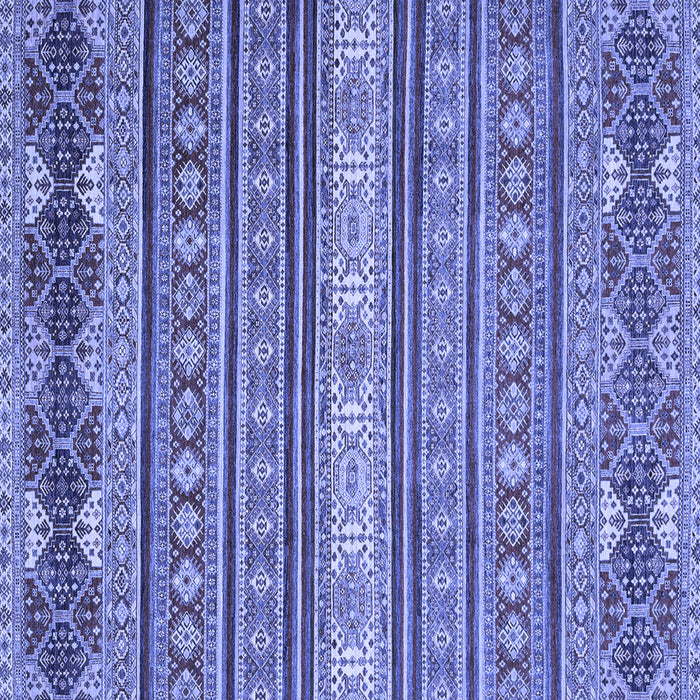 Square Oriental Blue Modern Rug, abs2656blu