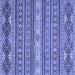 Square Oriental Blue Modern Rug, abs2656blu