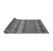 Sideview of Oriental Gray Modern Rug, abs2656gry