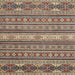 Square Abstract Chestnut Brown Oriental Rug, abs2656