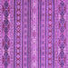 Square Oriental Purple Modern Rug, abs2656pur