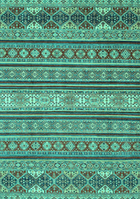 Oriental Turquoise Modern Rug, abs2656turq