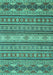 Oriental Turquoise Modern Rug, abs2656turq