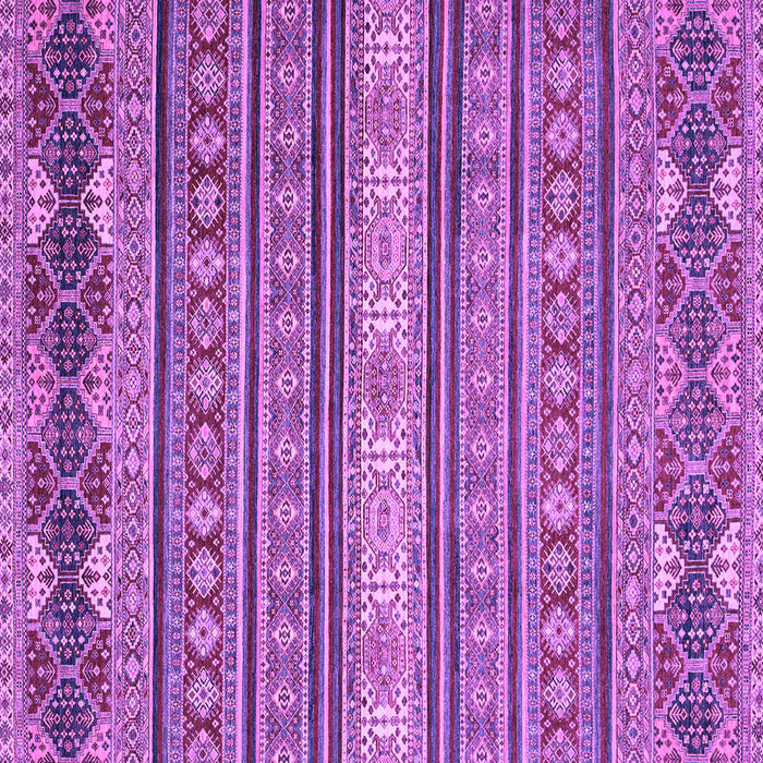 Square Machine Washable Oriental Purple Modern Area Rugs, wshabs2656pur