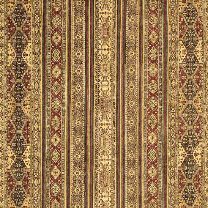 Square Oriental Brown Modern Rug, abs2656brn