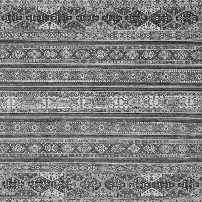 Square Oriental Gray Modern Rug, abs2656gry