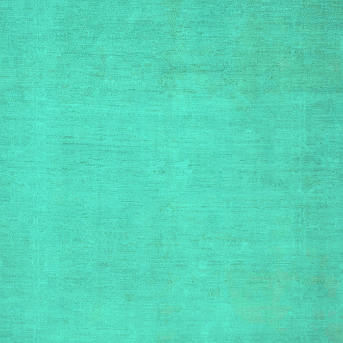 Machine Washable Oriental Turquoise Modern Area Rugs, wshabs2657turq