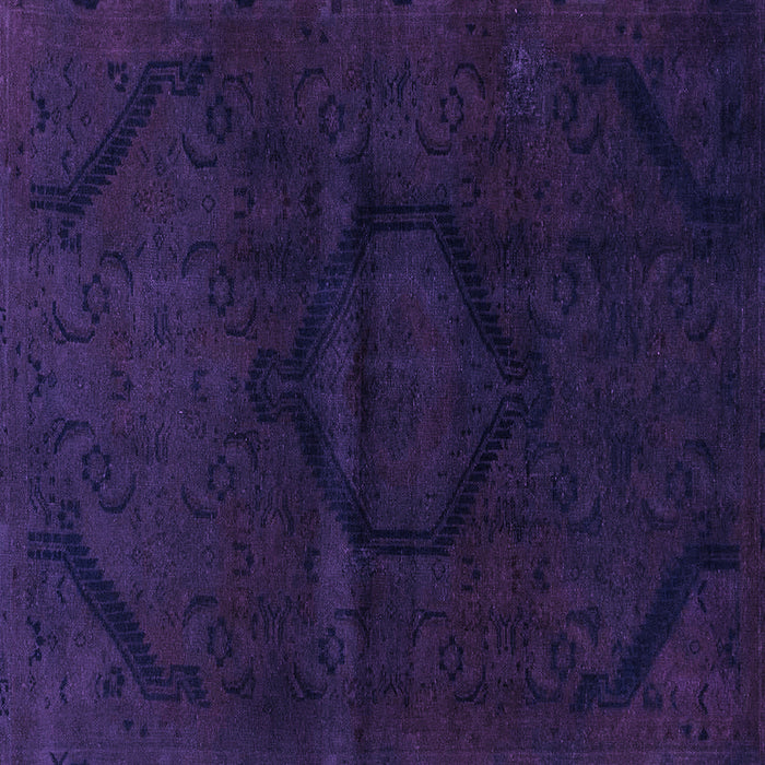 Square Oriental Purple Modern Rug, abs2658pur