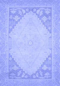 Oriental Blue Modern Rug, abs2659blu