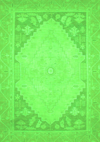 Oriental Green Modern Rug, abs2659grn