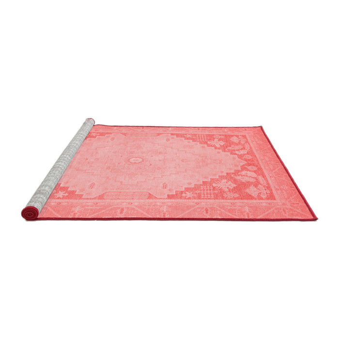 Modern Red Washable Rugs