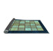 Sideview of Oriental Light Blue Modern Rug, abs265lblu