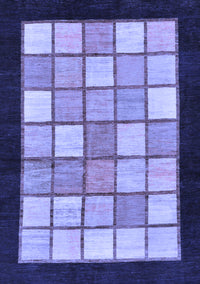 Oriental Blue Modern Rug, abs265blu