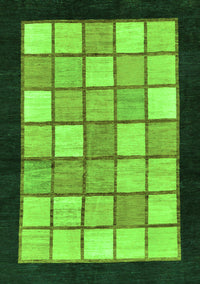 Oriental Green Modern Rug, abs265grn