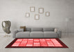 Modern Red Washable Rugs