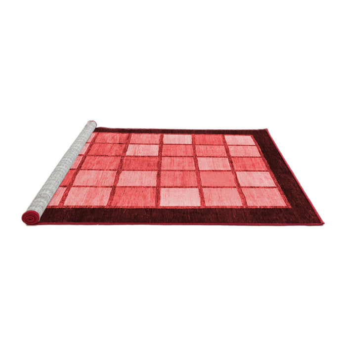 Modern Red Washable Rugs