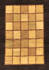 Oriental Brown Modern Rug, abs265brn