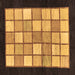 Square Oriental Brown Modern Rug, abs265brn