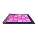 Sideview of Oriental Purple Modern Rug, abs265pur