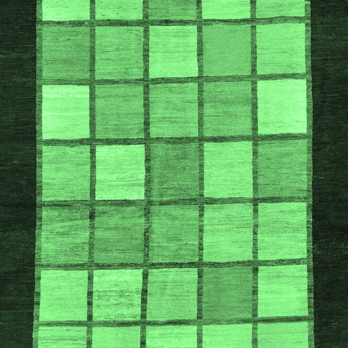 Oriental Emerald Green Modern Rug, abs265emgrn