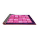 Sideview of Oriental Pink Modern Rug, abs265pnk