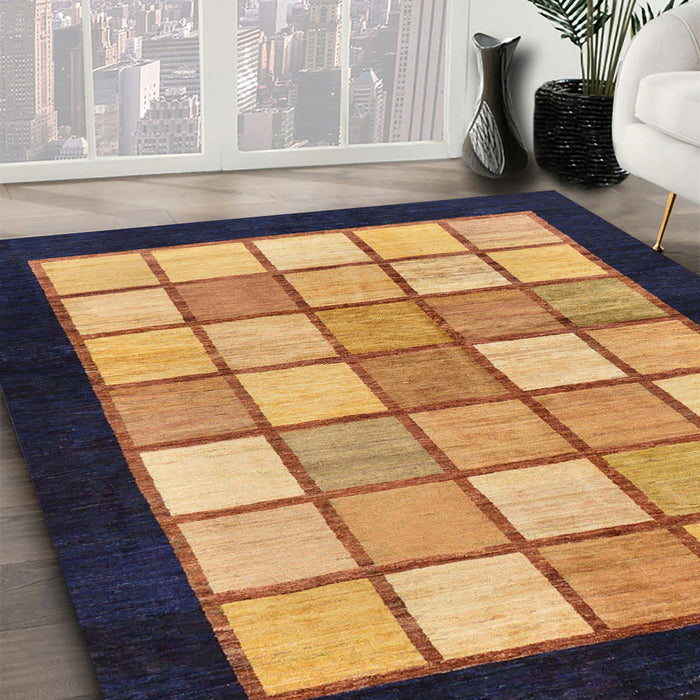 Machine Washable Abstract Velvet Maroon Purple Rug in a Family Room, wshabs265