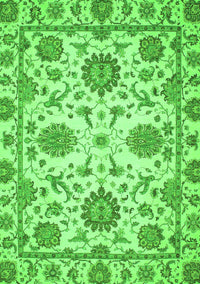 Oriental Green Modern Rug, abs2660grn