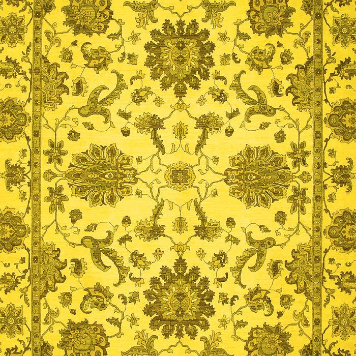 Oriental Yellow Modern Rug, abs2660yw