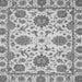 Square Machine Washable Oriental Gray Modern Rug, wshabs2660gry