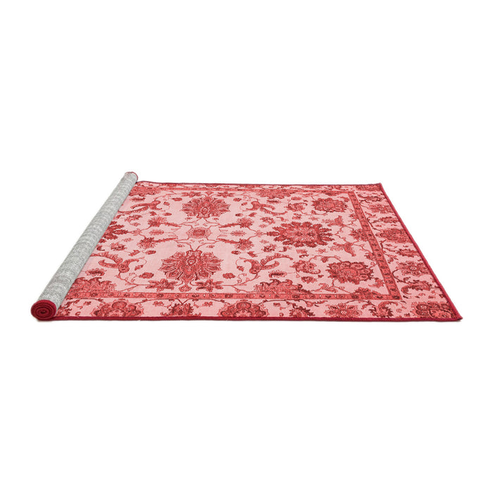 Modern Red Washable Rugs