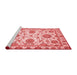 Modern Red Washable Rugs