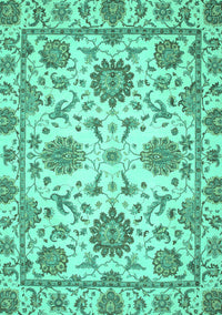 Oriental Turquoise Modern Rug, abs2660turq