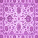 Square Oriental Purple Modern Rug, abs2660pur