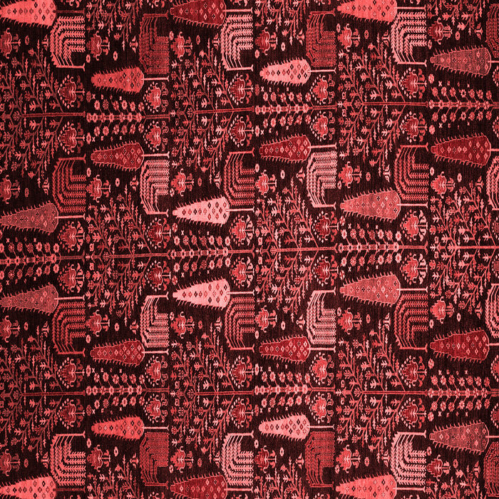 Abstract Red Modern Rug, abs2661red