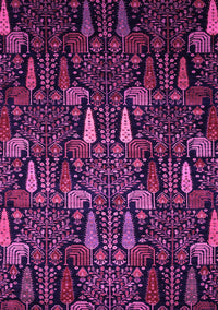 Abstract Pink Modern Rug, abs2661pnk