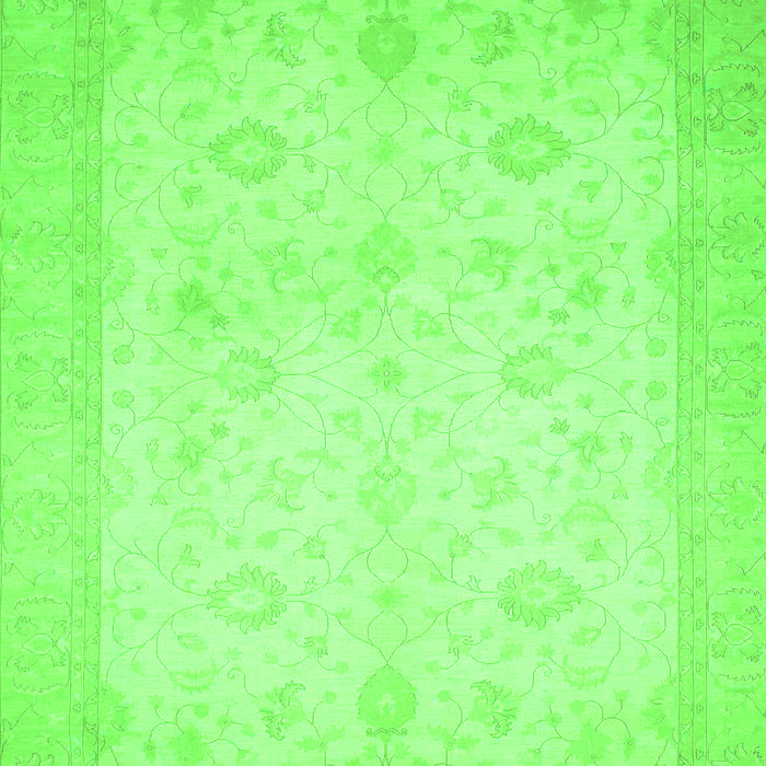 Oriental Green Traditional Rug, abs2662grn