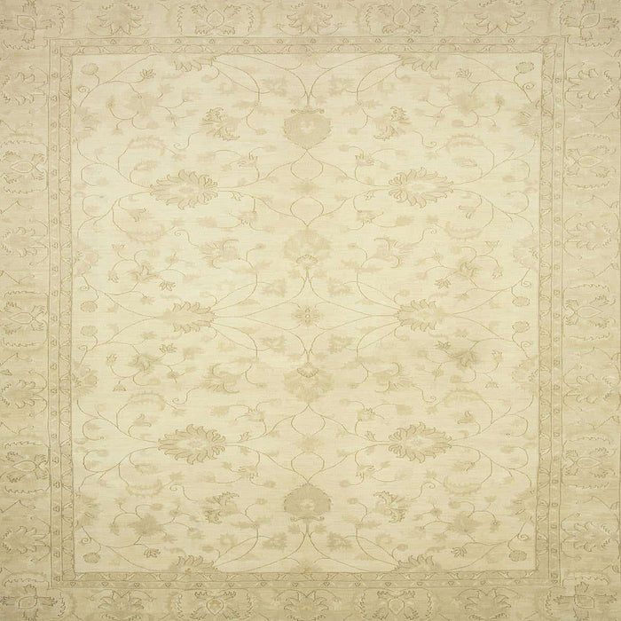 Square Machine Washable Abstract Khaki Gold Rug, wshabs2662
