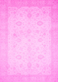 Oriental Pink Traditional Rug, abs2662pnk