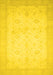 Oriental Yellow Traditional Rug, abs2662yw