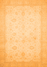 Oriental Orange Traditional Rug, abs2662org