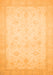 Oriental Orange Traditional Rug, abs2662org