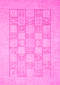 Abstract Pink Modern Rug, abs2663pnk