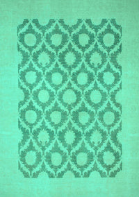 Oriental Turquoise Traditional Rug, abs2664turq