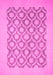 Machine Washable Oriental Pink Traditional Rug, wshabs2664pnk