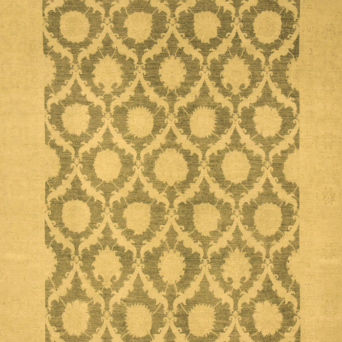 Machine Washable Oriental Brown Traditional Rug, wshabs2664brn