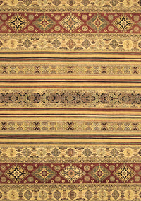 Abstract Brown Modern Rug, abs2665brn