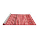 Modern Red Washable Rugs