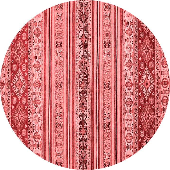 Machine Washable Abstract Red Modern Rug, wshabs2665red